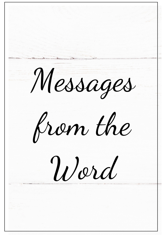 Messages from the Word