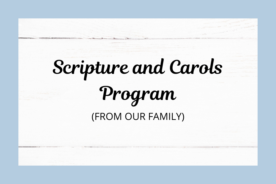 Scripture and Carols