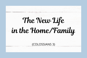 The New Life in the Home and Family